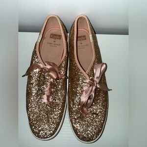 Keds x Kate Spade Rose Gold Sneakers